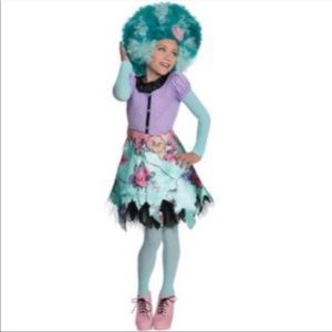 Girls 12-14 Monster High Costume Honey Swamp NWT